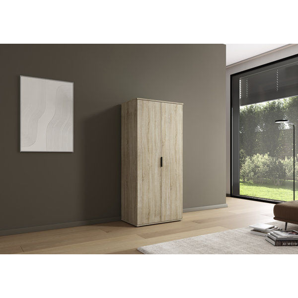 Rauch Hinged door wardrobe ESSEA in a simple design, modern handle MADE